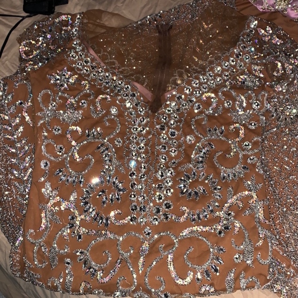 💎AB Rhinestone Crystal Dress💎 - Picture 6 of 12